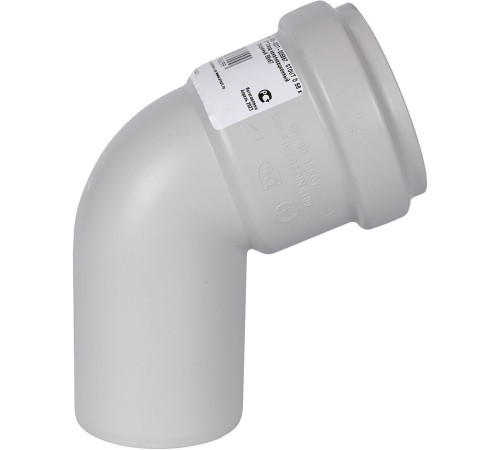 Отвод канализационный бесшумный STOUT 58х67° SKB-0011-005867