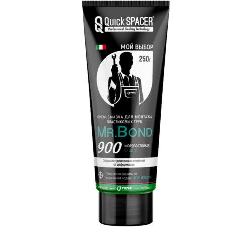 Крем-смазка для монтажа труб ПВХ Mr.Bond 900 250 г MB4090000250