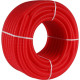 Труба гофрированная STOUT ПНД 28 мм красная для труб 20 мм SPG-0002-502820
