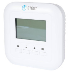 Термостат комнатный STOUT ST-132 с блоком питания STE-0004-000132