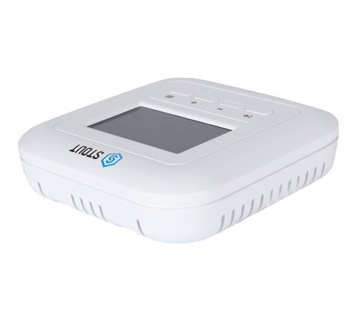 Термостат комнатный STOUT ST-132 с блоком питания STE-0004-000132