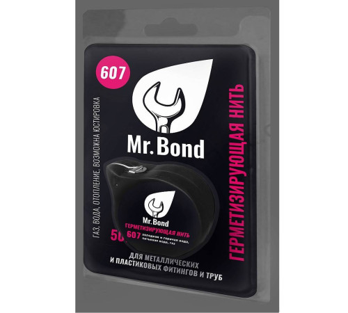 Нить для герметизации резьбы Mr.Bond 607 50 м MB3060700050