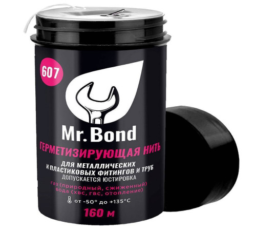 Нить для герметизации резьбы Mr.Bond 160 м MB3060700160