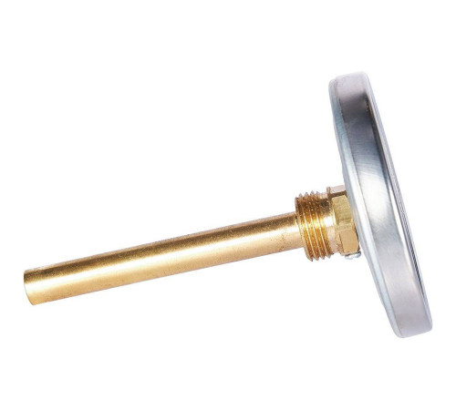 Термометр биметаллический аксиальный ROMMER 80/100 мм 1/2 0-120 °C RIM-0001-801015