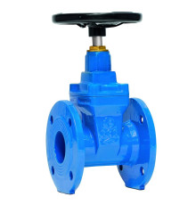 Задвижка с обрезиненным клином FAF Valve 6000 DN 50 PN 16 фланцевая со штурвалом 6000050