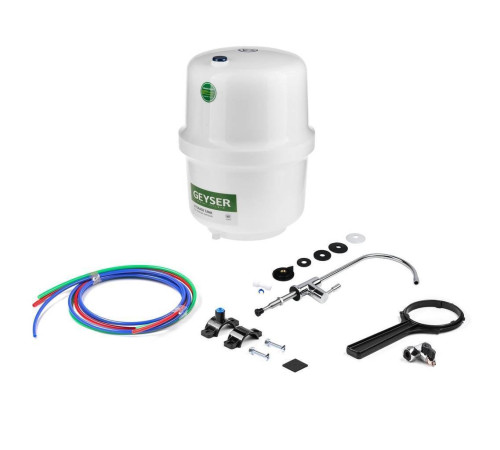 Система обратного осмоса Гейзер Аллегро с баком 12 л и краном №3 20036