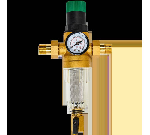 Фильтр с редуктором давления Хит Комплект FR06-1/2C 1/2 для холодной воды FR06-1/2C