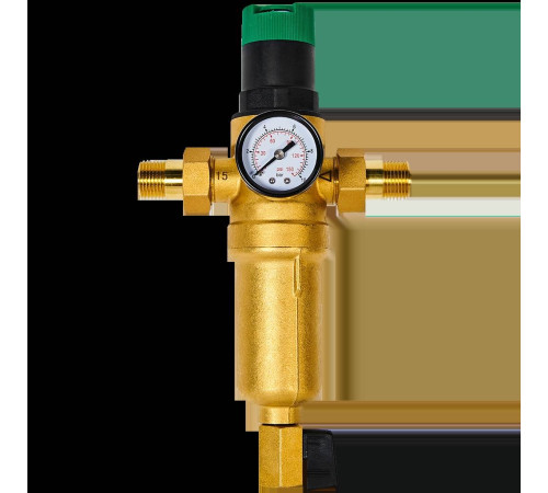 Фильтр с редуктором давления Хит Комплект FR06-1/2H для горячей воды DN15 FR06-1/2H