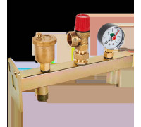 Группа подключения мембранного бака ROMMER 3/4 3 бар RVS-0006-013020