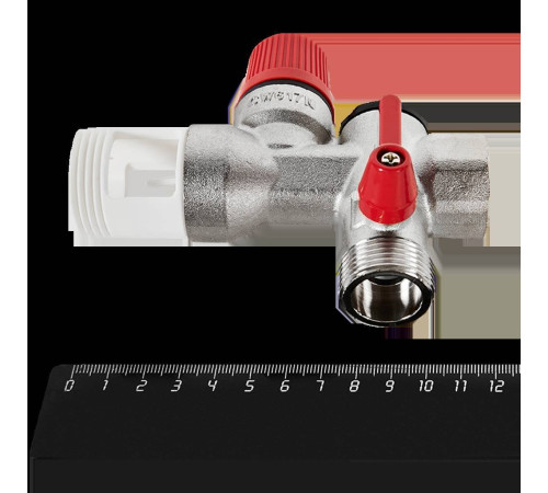Группа безопасности для бойлера ROMMER 1/2 7 бар RVS-0007-007015