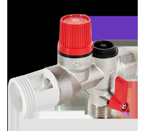 Группа безопасности для бойлера ROMMER 7 бар 3/4 RVS-0007-007020