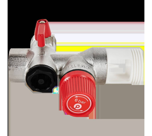 Группа безопасности для бойлера ROMMER 7 бар 3/4 RVS-0007-007020