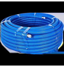 Труба из сшитого полиэтилена STOUT PEX-a 25x3.5 мм в синей теплоизоляции бухта 50 м SPI-0004-002535
