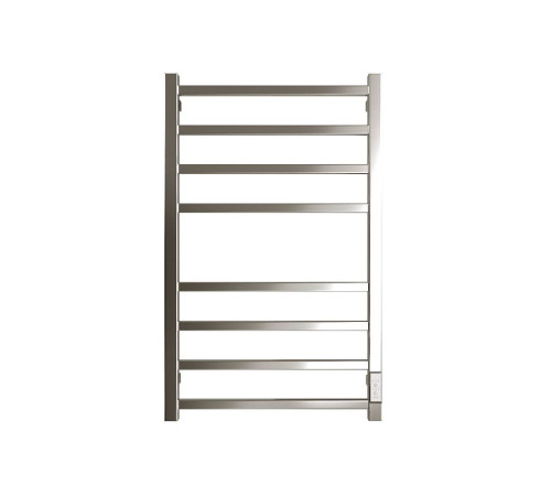 Полотенцесушитель электрический STOUT FORTE quadro 80х50 см Полированный SHQ-F1QQ-008050