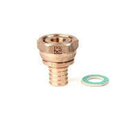 Переходник с накидной гайкой REHAU RAUTITAN RX+ 16-G 1/2 14563353001