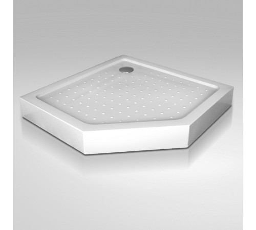 Душевой поддон трапеция RGW LUX/TN-TR акриловый с литым экраном 900x900 мм 16180599-41