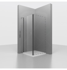 Боковая панель RGW Z-050-1B 700x1850 мм черный 352205107-14