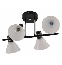 Люстра на штанге Reluce 01553 4 лампы 01553-3.3-04B BK+CR