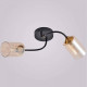 Накладной светильник Reluce 01608-1 01608-0.3-02 BK+BRASS