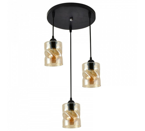 Подвесной светильник 03012-1 03012-0.9-03 BK