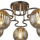 Люстра на штанге De Markt 04204-0.3-05 5xE27 кофе/золото 04204-0.3-05 COFFEE+FGD