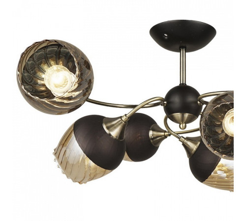 Люстра на штанге 04250-0.3-06 BK+AB