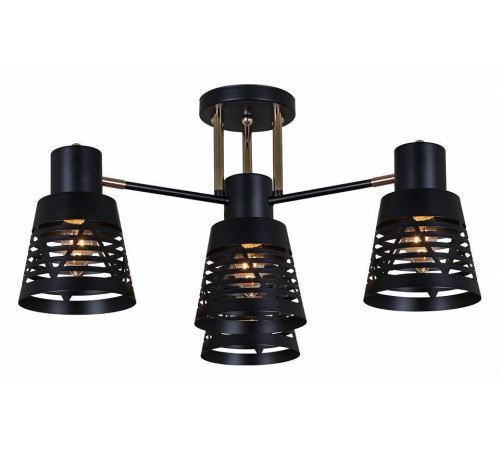 Потолочная люстра 06074-3.3-04 BK+FG