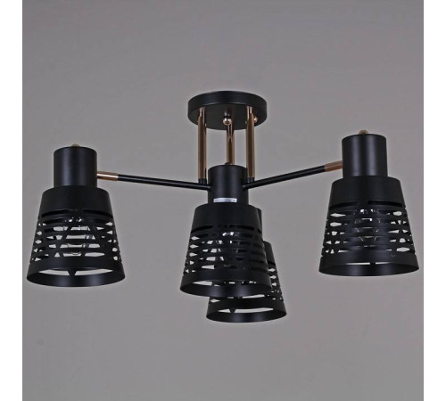 Потолочная люстра 06074-3.3-04 BK+FG