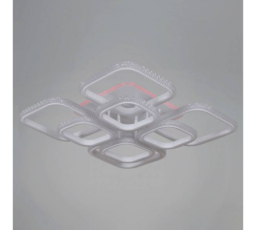 Потолочная люстра 06335-0.3-4+4B WH (RGB)