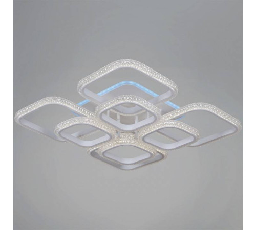 Потолочная люстра 06335-0.3-4+4B WH (RGB)