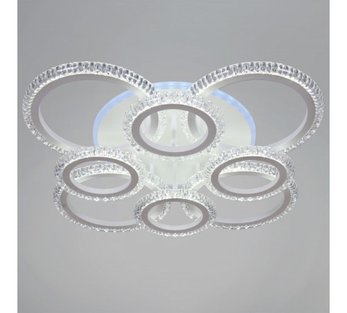 Потолочная люстра 36890-0.3-4+4A WH (RGB)