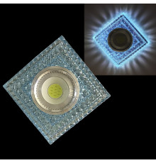 Встраиваемый светильник  42197-9.0-001PL MR16+LED3W LBL