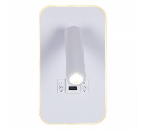 Бра 86204-9.2-001KT LED12W+USB WT