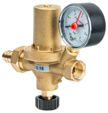 Клапан подпиточный Watts ALIMAT ALOMD 1/2 латунь с манометром 10004890