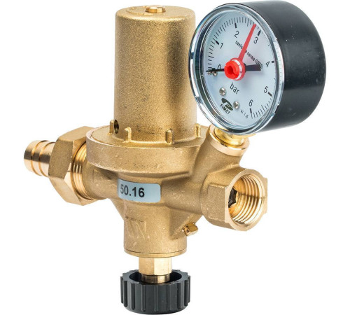 Клапан подпиточный Watts ALIMAT ALOMD 1/2 латунь с манометром 10004890