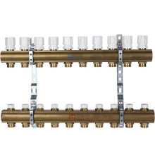 Коллекторная группа LUXOR CD 468/10 1x3/4 EK на 10 выходов 15552710