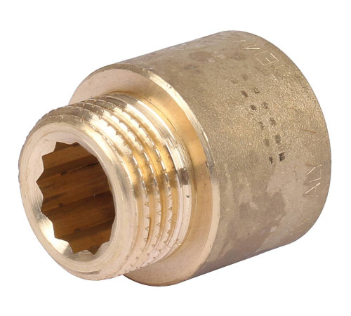 Удлинитель резьбовой Tiemme 1/2 x 20 мм НВ 1500024