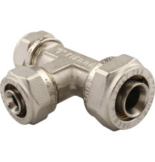 Тройник переходной TIEMME 20.2x16.2x16.2 мм винтовой для металлопластиковых труб 1600044