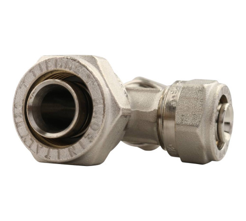 Тройник переходной TIEMME 20.2x16.2x16.2 мм винтовой для металлопластиковых труб 1600044