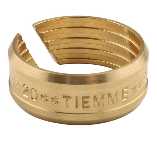 Тройник переходной TIEMME 20.2x16.2x16.2 мм винтовой для металлопластиковых труб 1600044