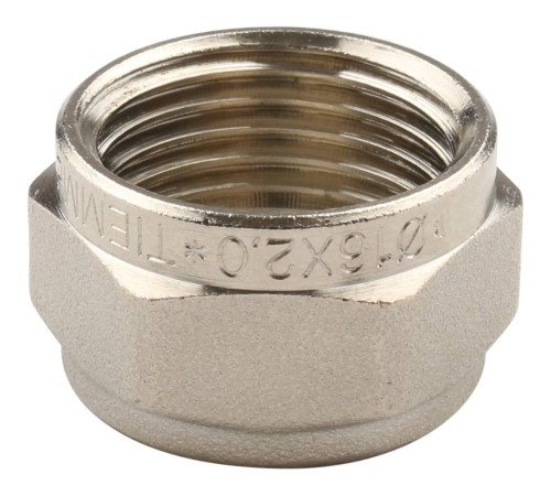 Тройник переходной TIEMME 20.2x16.2x16.2 мм винтовой для металлопластиковых труб 1600044