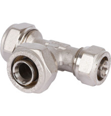 Тройник переходной TIEMME 20.2x20.2x16.2 мм винтовой для металлопластиковых труб 1600057