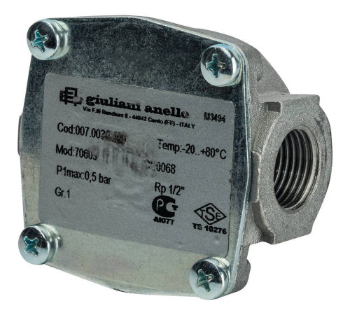 Фильтр газовый Watts FG 15 comp 1/2 Pmax 0.5 бар 10021070