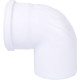 Отвод REHAU RAUPIANO Plus 110 мм 87° 11234641001