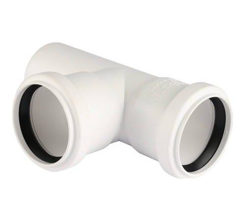 Тройник канализационный REHAU RAUPIANO PLUS 50/50/87° 11212541001