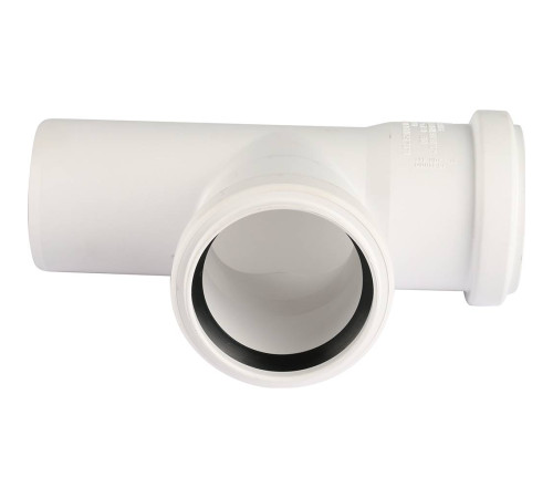 Тройник канализационный REHAU RAUPIANO PLUS 50/50/87° 11212541001