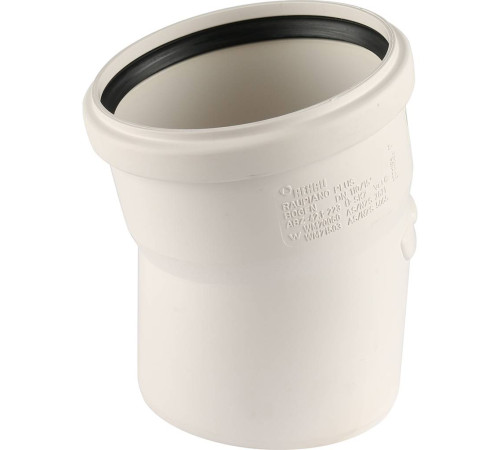 Отвод REHAU RAUPIANO Plus 110 мм 15° 11231321001