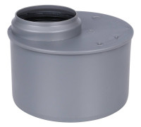 Переход эксцентрический канализационный Sinikon 110x50 мм 514009.R
