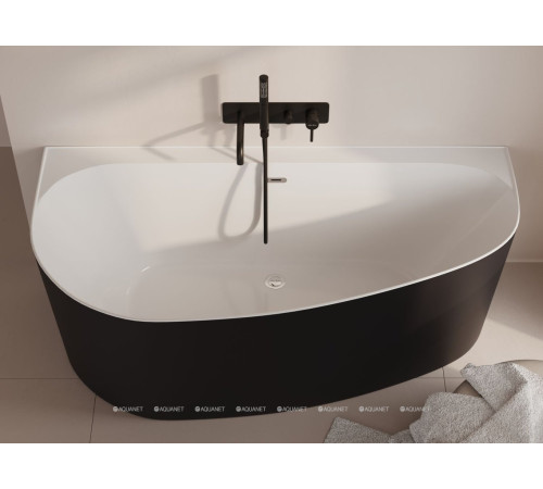 Смеситель для ванны Allen Brau Priority 3.0 встраиваемый черный матовый 5.31A05-31