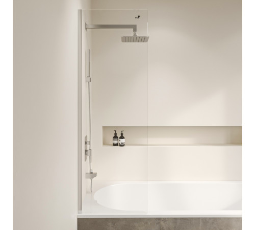 Шторка на ванну RGW SC-056 400 мм стекло прозрачное 351105640-11